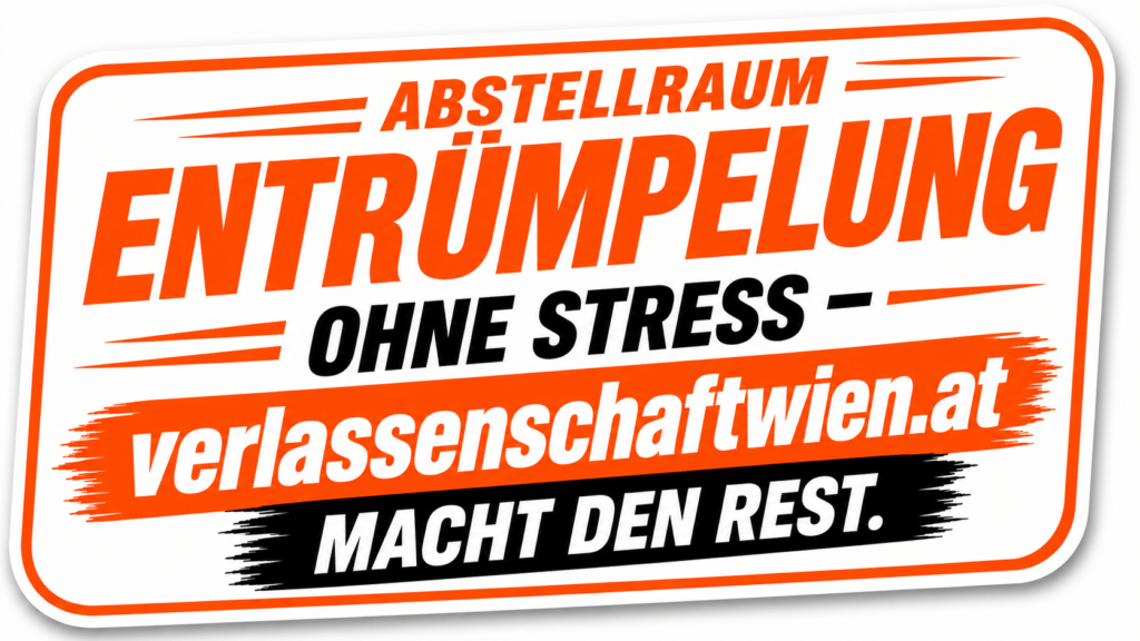 Abstellraum räumen Wien – aus erster Hand, schnell erledigt